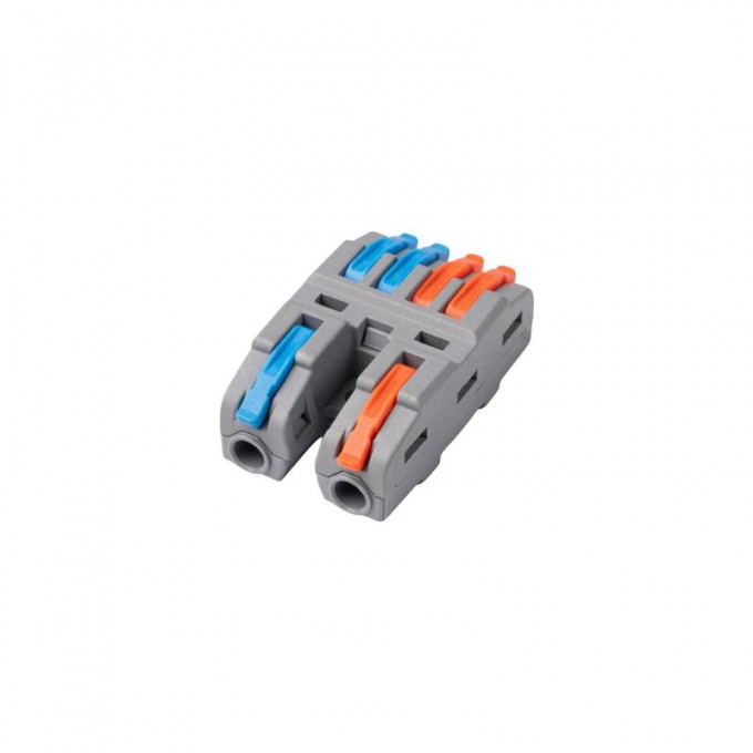 Клемма монтажная JAZZWAY СМК PTC-2P 4224 BL/2 450В 32А 0.08-2.5(4.0)кв.мм 5073760