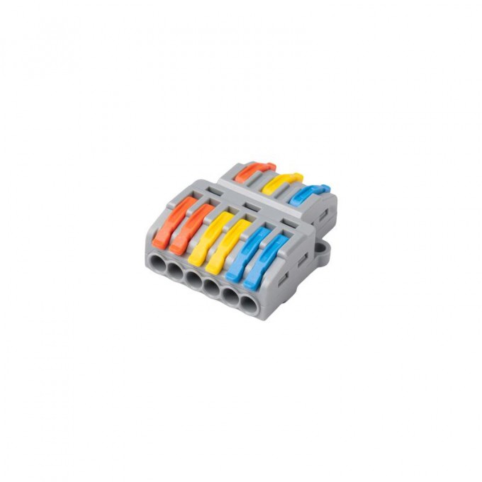 Клемма монтажная JAZZWAY СМК PTC-3P 4236 BL/2 450В 32А 0.08-2.5(4.0)кв.мм 5073807
