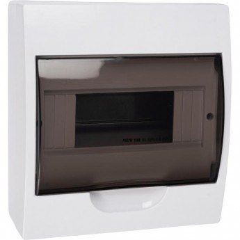 Бокс модульный JAZZWAY PRO 5071667 PDB/W 1008 WH (ЩРН-П- 8) IP41 пластик накладной