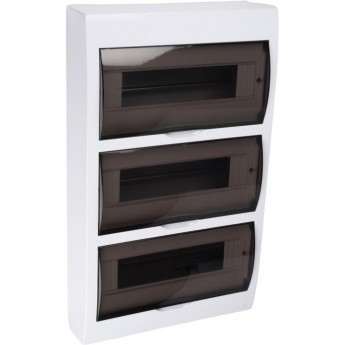 Бокс модульный JAZZWAY PRO 5071704 PDB/W 1036 WH (ЩРН-П-36) IP41 пластик накладной