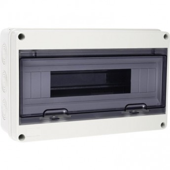 Бокс модульный JAZZWAY PRO 5072107 PDB/W 4015 GR (ЩРН-ПГ-15) IP65 пластик накладной
