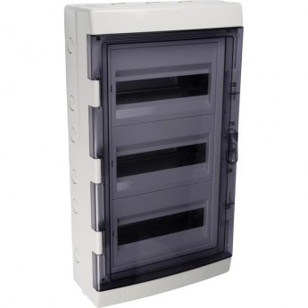 Бокс модульный JAZZWAY PRO 5072169 PDB/W 4036 GR (ЩРН-ПГ-36) IP65 пластик накладной
