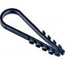 Дюбель-хомут JAZZWAY PCD-R 19-25-65-100BL для круглого кабеля PA6.6 черный (уп.100шт) 5054882