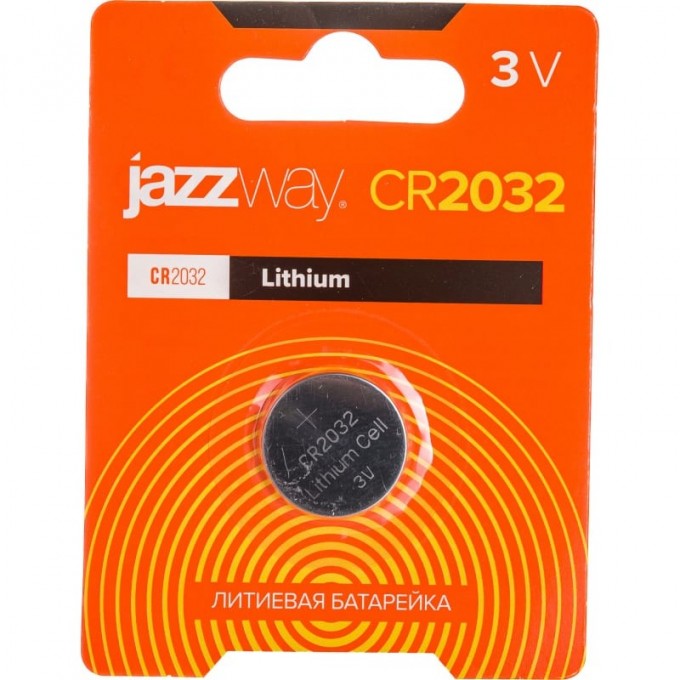 Элемент питания JAZZWAY CR2032 блистер, 5 шт. 5003217 Элемент питания JAZZWAY CR2032 блистер, 5 шт. 5003217
