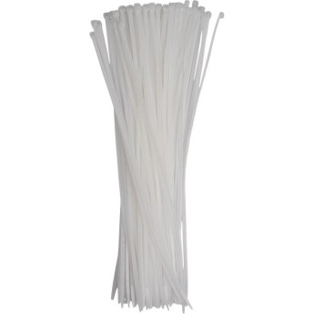 Хомут кабельный JAZZWAY 5054097 PCT 4.8х400-100WH 4.8х400 PA6.6 белый (уп.100шт)