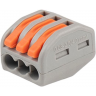 Клемма монтажная рычажного соединения JAZZWAY PTC-3P 222-413 BL/10 450В 32А 0.08-2.5(4.0)кв.мм 5050730