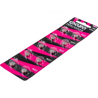 Марганцево-цинковые часовые элементы питания JAZZWAY ФАZА AG 3 LR 41 BL-10 Марганцево-цинковые часовые элементы питания JAZZWAY ФАZА AG 3 LR 41 BL-10