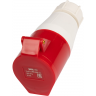 Розетка переносная JAZZWAY PRO PPC 224 32А 4п 3Р+РЕ 380В IP44 5072534