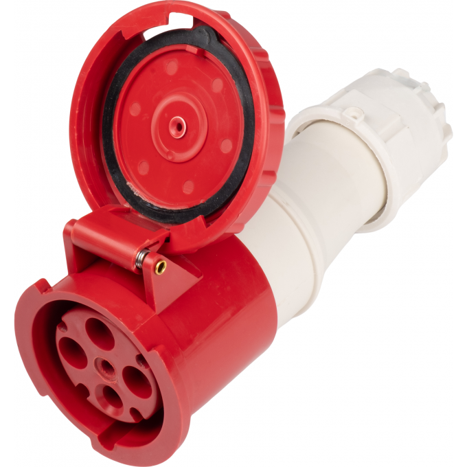 Розетка переносная JAZZWAY PRO PPC 234 63А 4п 3Р+РЕ 380В IP67 5072596