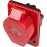 Розетка стационарная JAZZWAY PRO СП PPC 415 16А 5п 3Р+РЕ+N 380В IP44 5072978