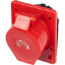 Розетка стационарная JAZZWAY PRO СП PPC 424 32А 4п 3Р+РЕ 380В IP44 5073012