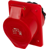 Розетка стационарная JAZZWAY PRO СП PPC 425 32А 5п 3Р+РЕ+N 380В IP44 5073036
