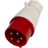 Вилка переносная JAZZWAY PRO PPC 015 3Р+РЕ+N 16А 380В IP44 5072299