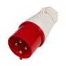 Вилка переносная JAZZWAY PRO PPC 024 3Р+РЕ 32А 380В IP44 5072343