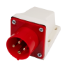 Вилка стационарная JAZZWAY PRO для наружной установки PPC 514 3Р+РЕ 16А 380В IP44 5072831