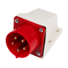 Вилка стационарная JAZZWAY PRO для наружной установки PPC 515 3Р+РЕ+N 16А 380В IP44 5072855